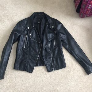 Leather jacket